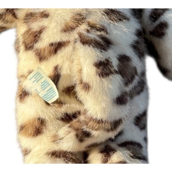 Build A Bear Sparkle Snow Leopard Plush Tinsel Fur Stuffed Support Pet Toy - Picture 6 of 16